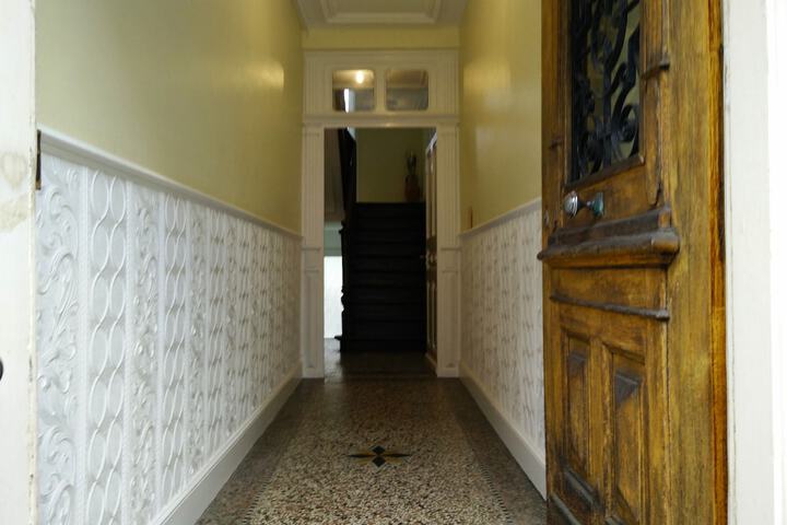 Interior entrance