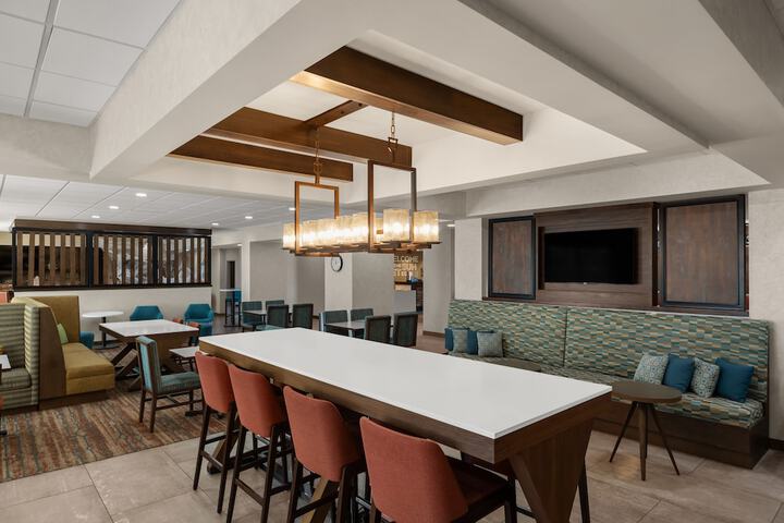 Lobby sitting area