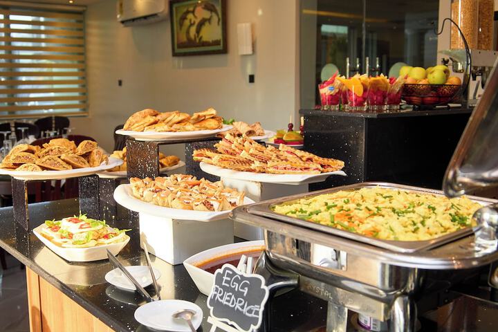 Breakfast buffet