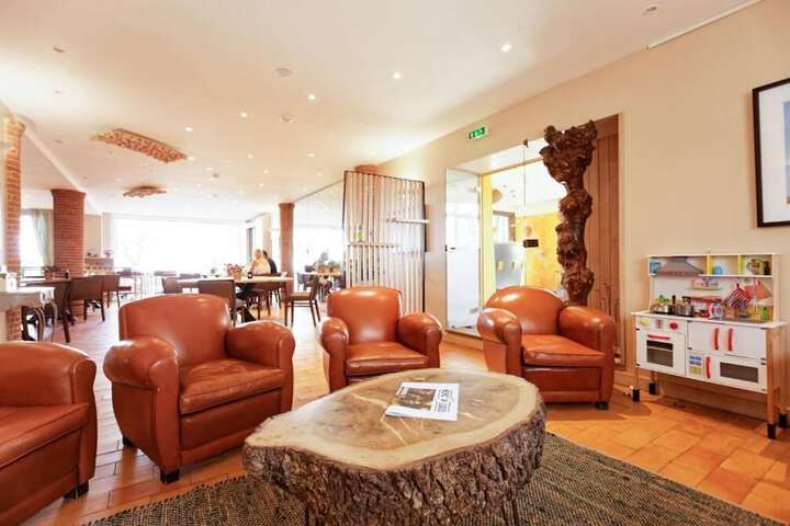 Lobby sitting area