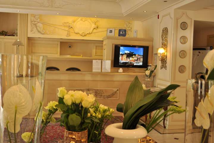 Interior entrance