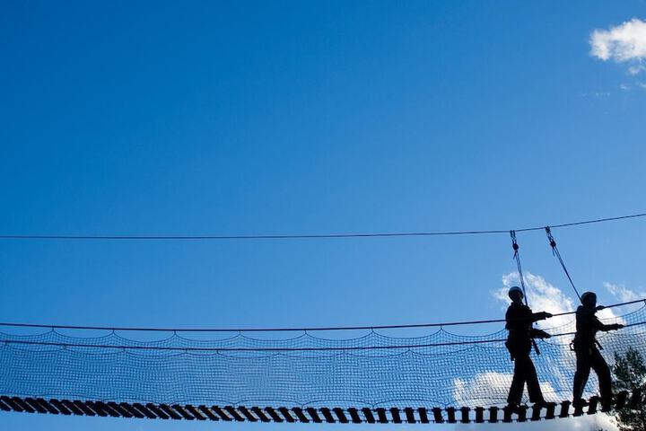 Ziplining
