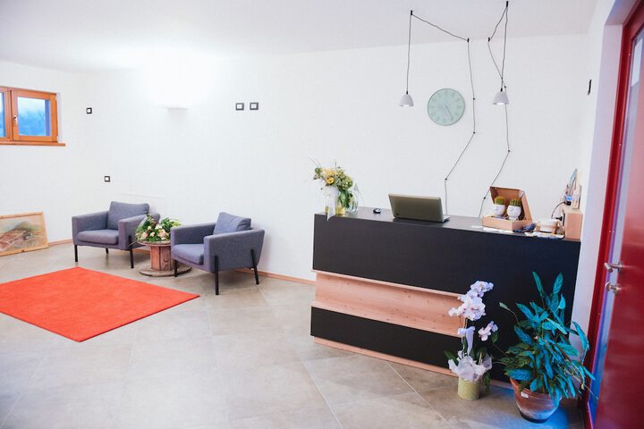 Lobby sitting area