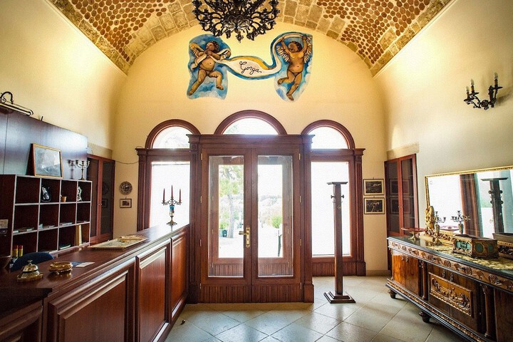Interior entrance