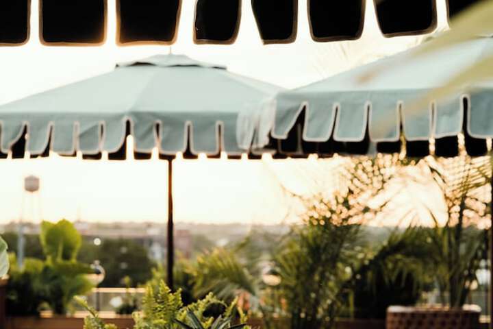 Rooftop terrace
