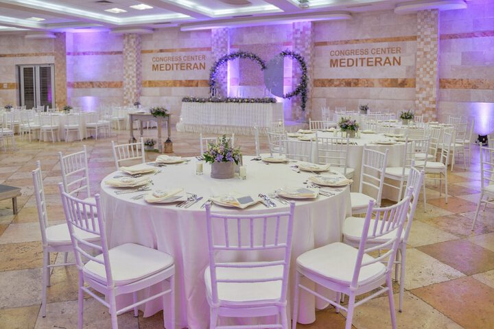 Indoor wedding