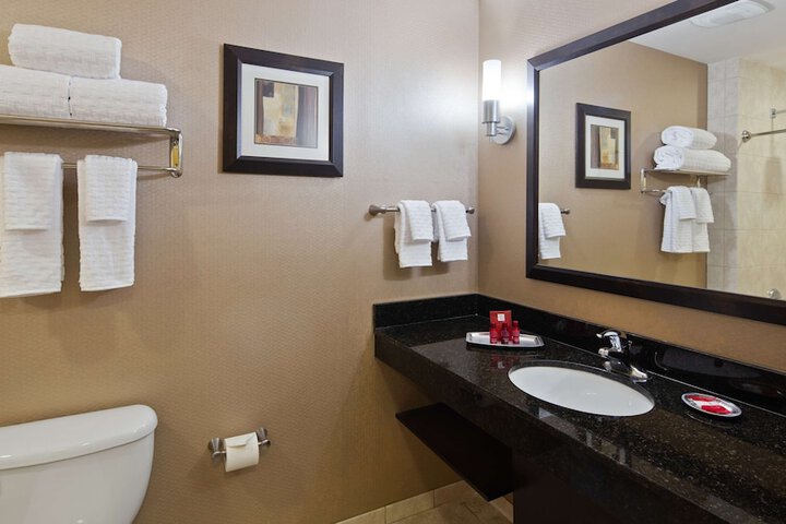 1 King Bed Executive Room Pillow Top Mattress Flat Screen Television Microwave and Refrigerator (4 of 12)