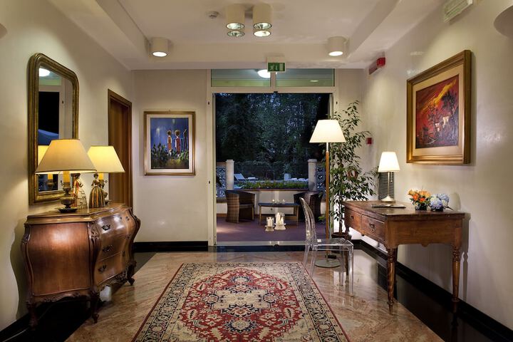 Interior entrance