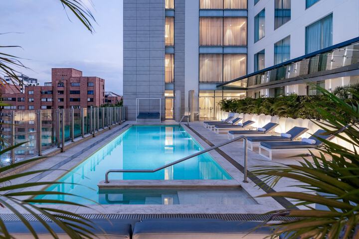 Exterior of Medellin Marriott Hotel
