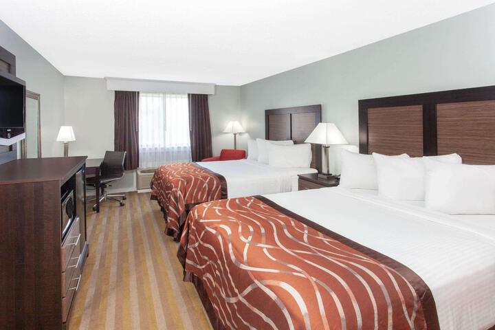 1 Queen Bed Accessible Room Roll in Shower (8 of 9)