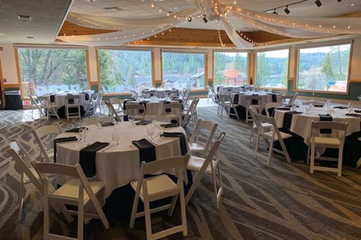 Indoor wedding