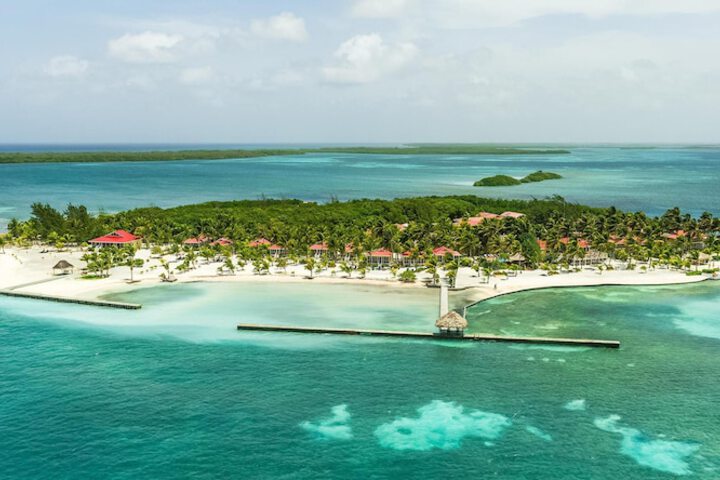 Exterior of Turneffe Island Resort
