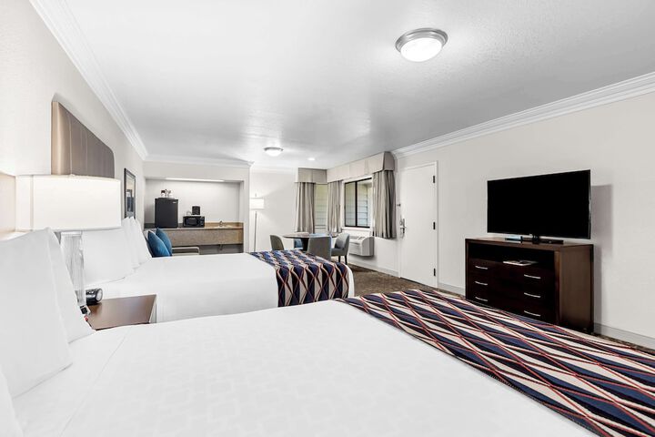 1 King Bed Larger Room, Microwave, Refrigerator High Speed Internet Accessible (7 of 18)