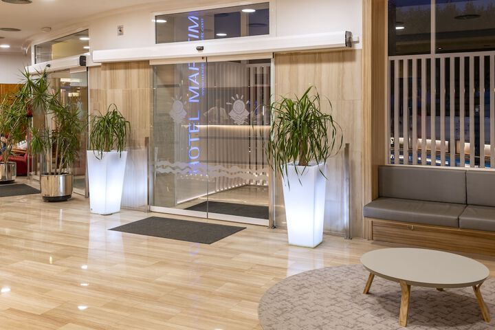Interior entrance