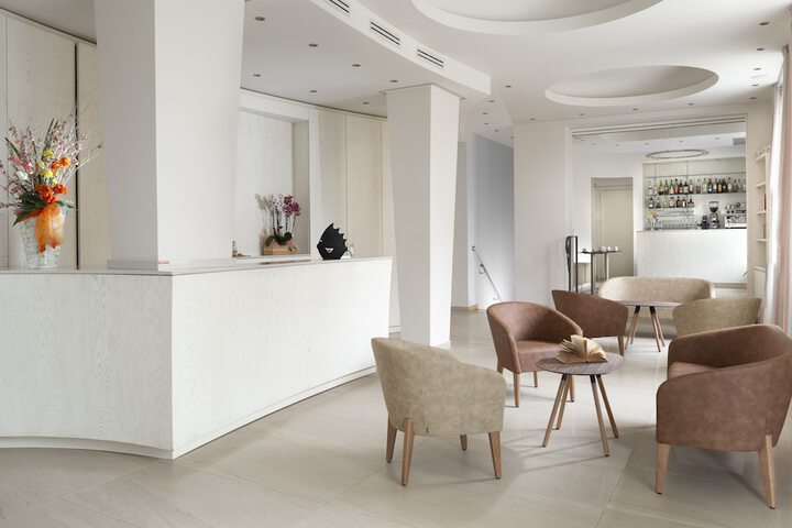 Lobby sitting area