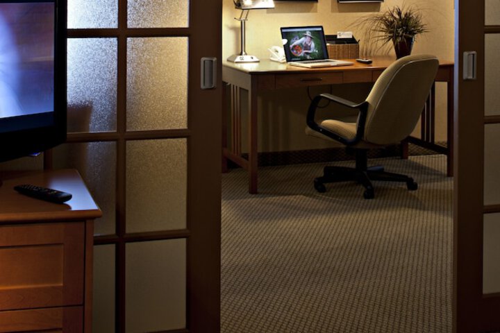 In-room business center