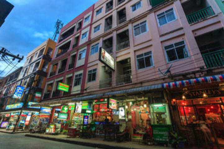 Hotel Front - Evening or Night