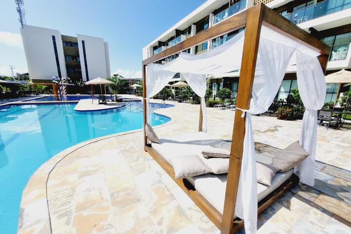 Flat em Muro Alto - Porto de Galinhas - MANA D306 - by Anfitrião Legal
