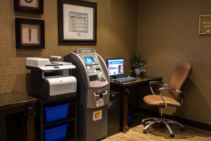 ATM/banking on site