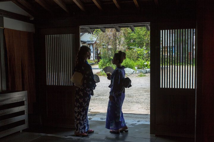 Interior entrance