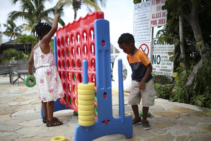 Children's play area - outdoor