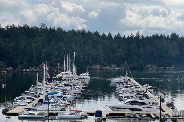 Exterior of The Waterfront Suites and Marina