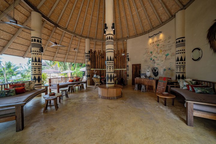 Interior entrance