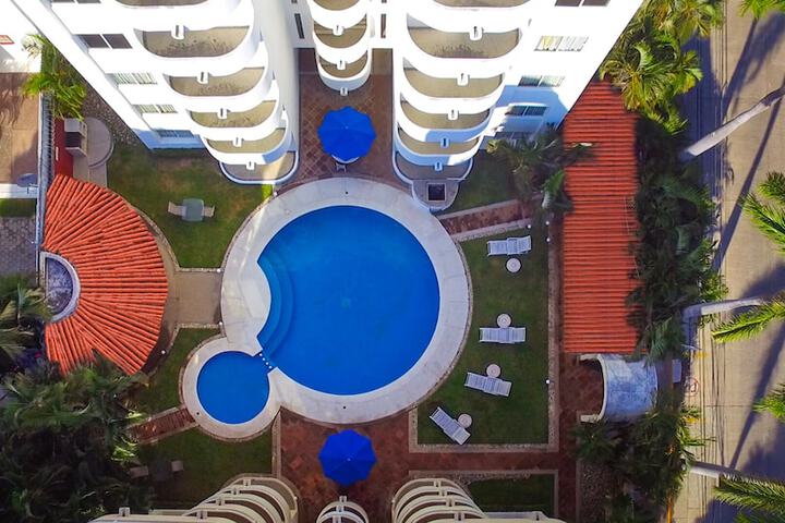 Outside Hotel