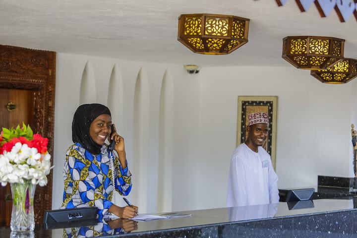 Concierge desk
