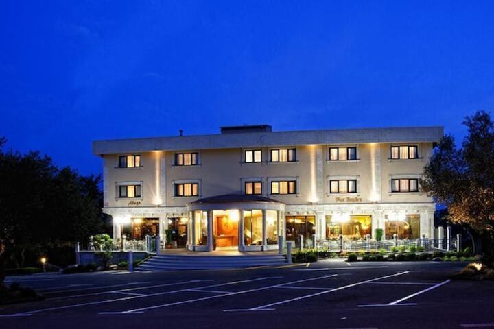 Front of property - evening/night