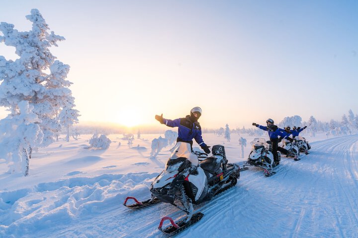 Snowmobiling