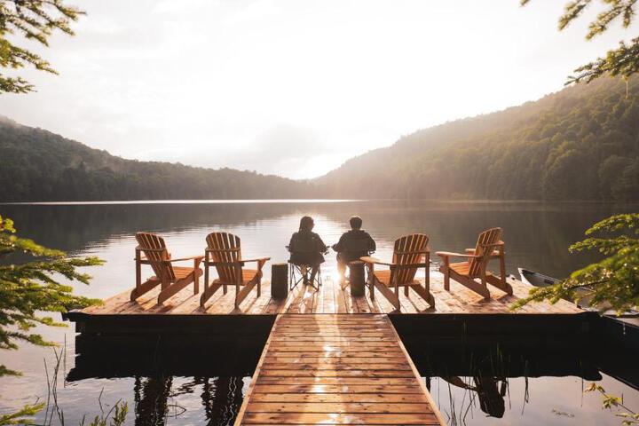 Image of Huttopia Les Deux Lacs - Laurentides