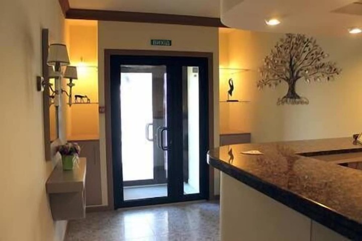Interior entrance