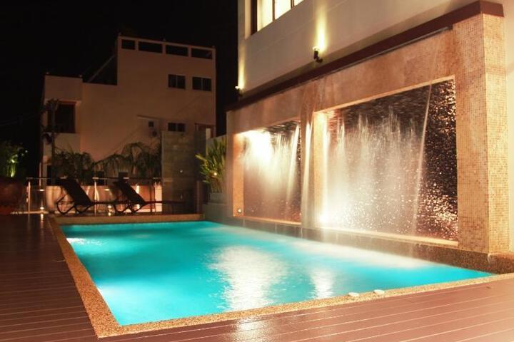 Outside Hotel