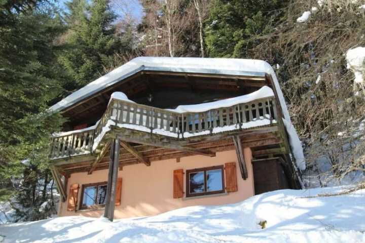 LE Trappeur Chalet en Bois vue Montagne in La Bresse