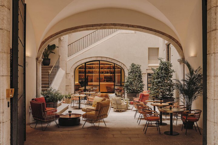 Interior entrance