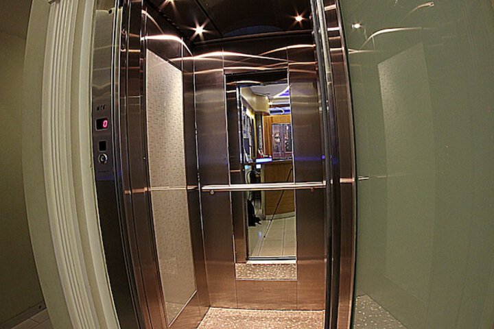 Interior entrance