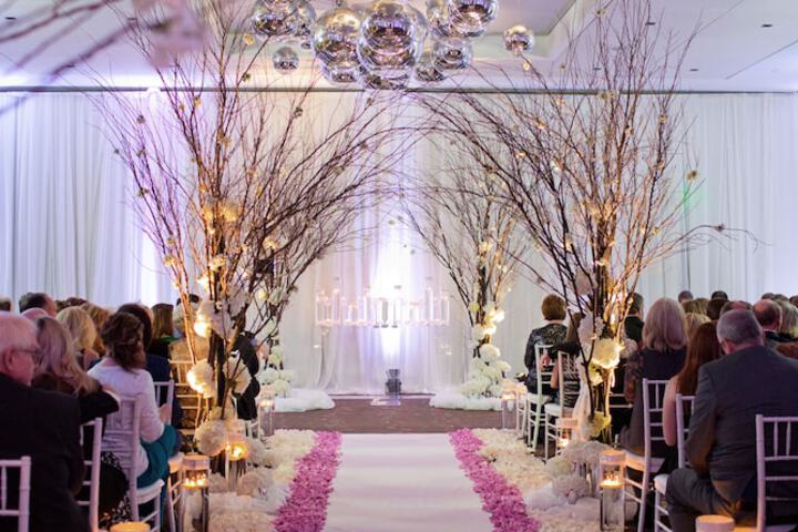 Indoor wedding