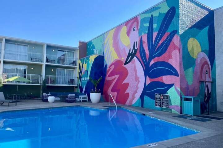 Outdoor pool