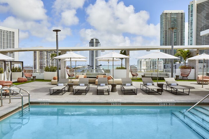 Rooftop pool