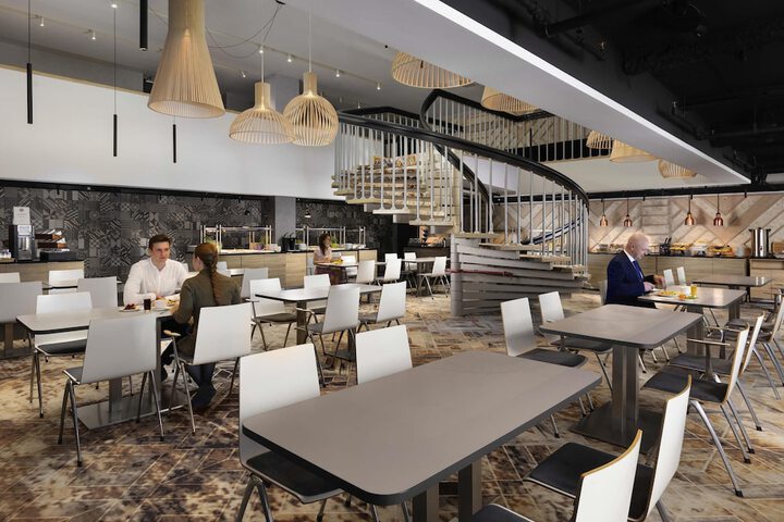 Breakfast area