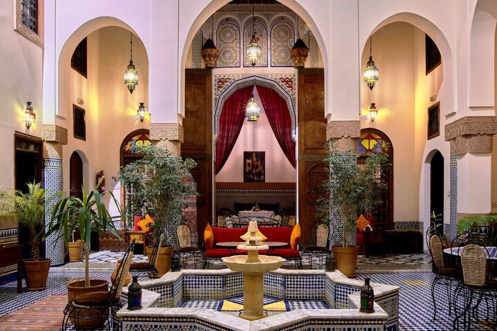 Interior entrance