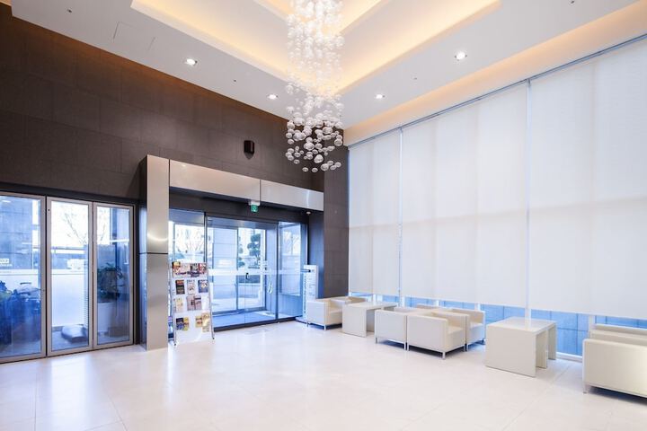 Interior entrance