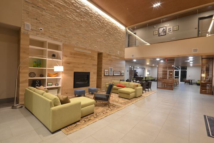 Interior entrance