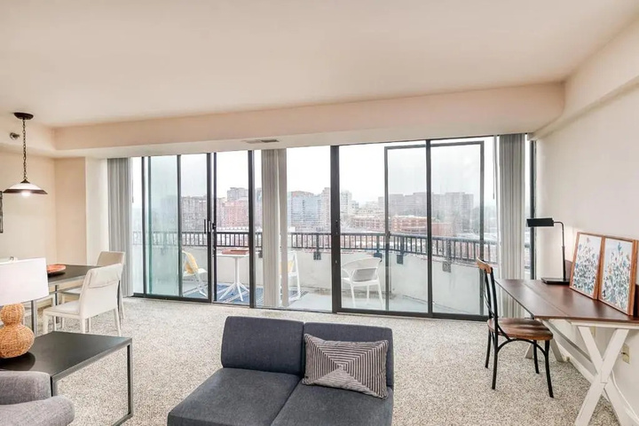 Exterior of 2BR Serene Executive Retreat with Balcony