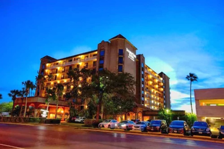 Front of property - evening/night
