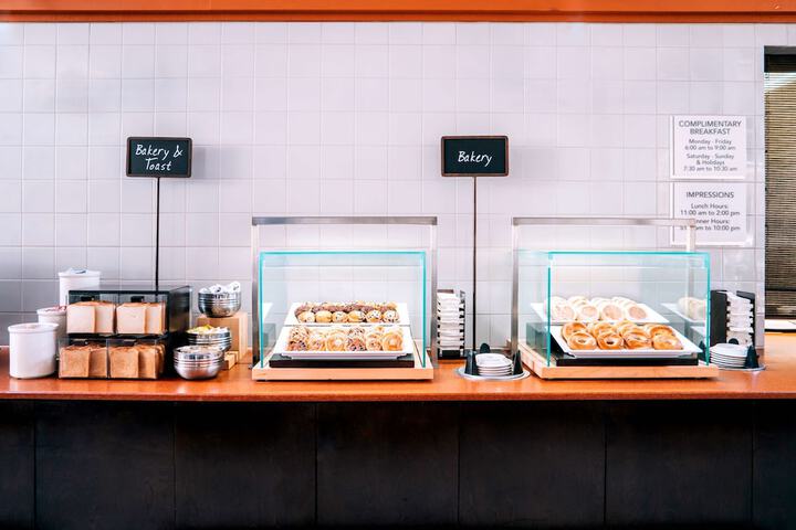 Breakfast area