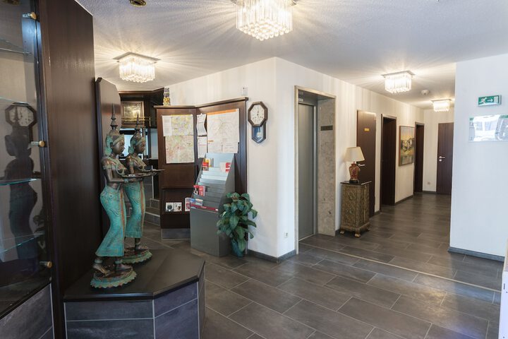 Interior entrance