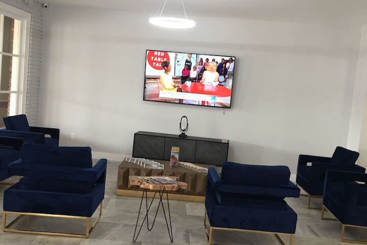 Lobby sitting area