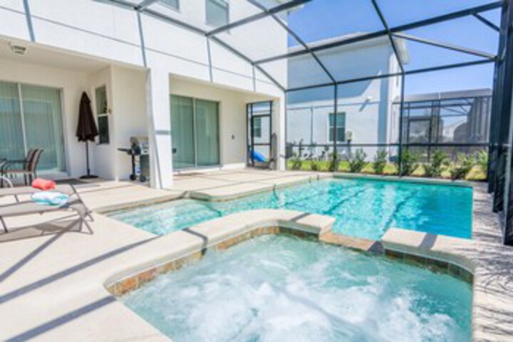 Enchanting Décor Home With Private Pool at Storey Lake Resort SL4714 in Kissimmee, FL